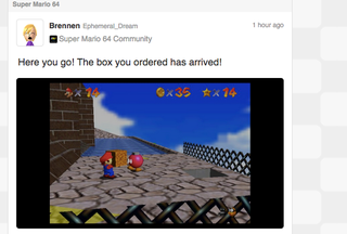 Illustration for article titled Miiverse Reacts To Super Mario 64 On Wii U